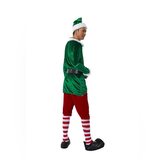 Michellecmm Christmas Santa Elf Costume Set Santa Claus/men size 3XL - Picture 6 of 10